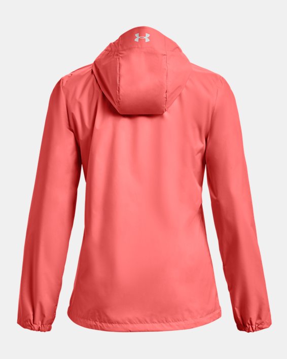 Women's UA Storm Forefront Rain Jacket, Pink, pdpMainDesktop image number 5